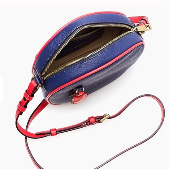 J.Crew Signet circle bag in piped Italian leather - Picture 3 of 14